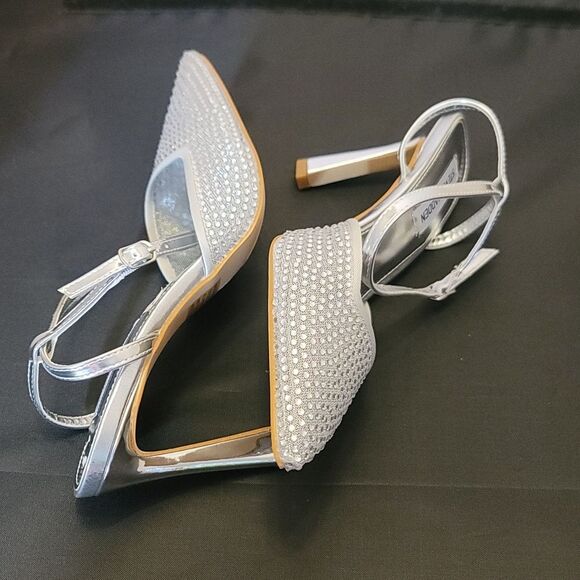 BRAND NEW STEVE MADDEN WOMEN'S RHINESTONE  HEEL PUMP - Picture 8 of 15